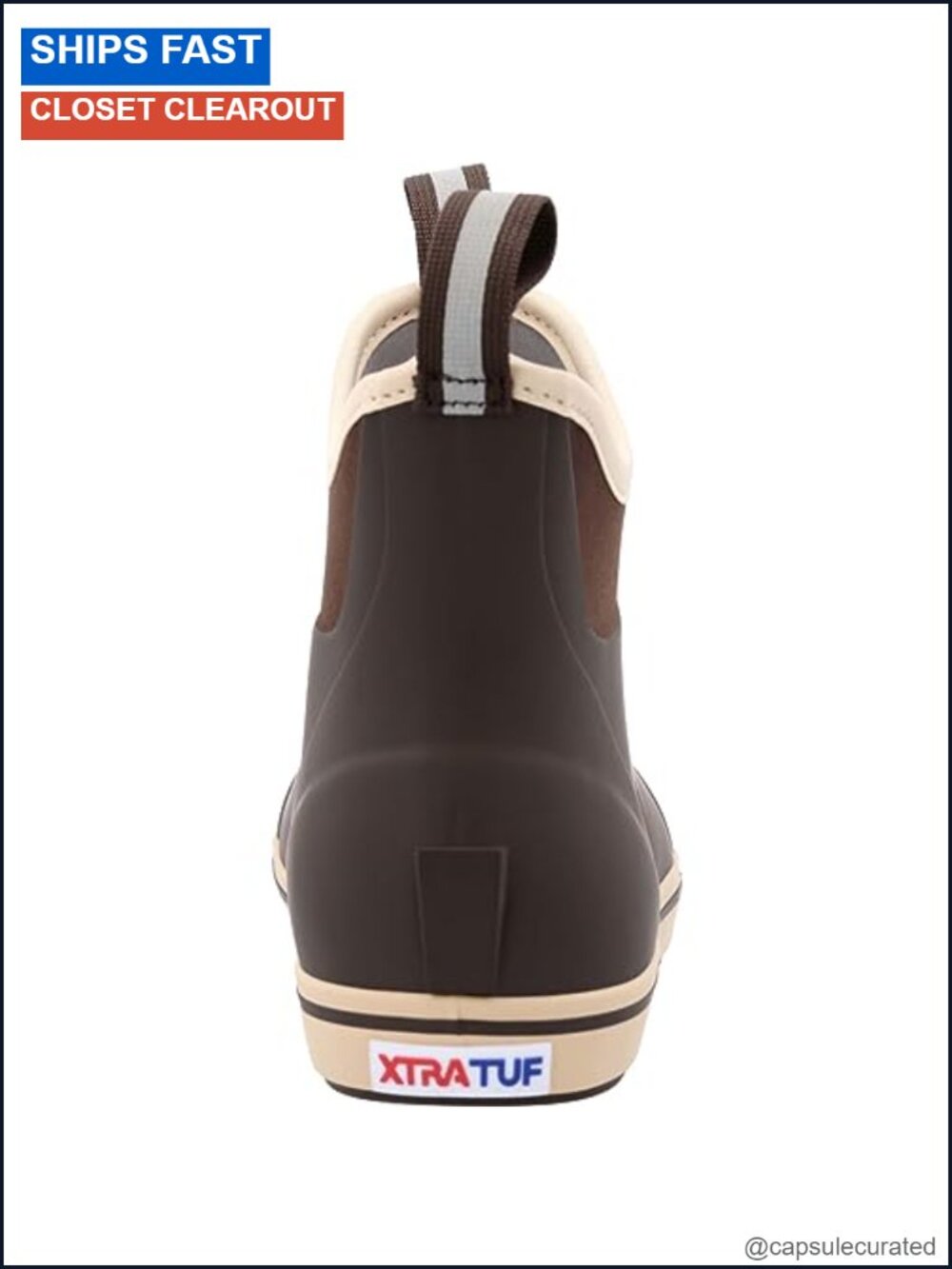 Waterproof Pull-On Ankle Boots Slip-Resistant Neoprene Fishing Shoes